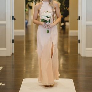 Pearl Pink Long Gown